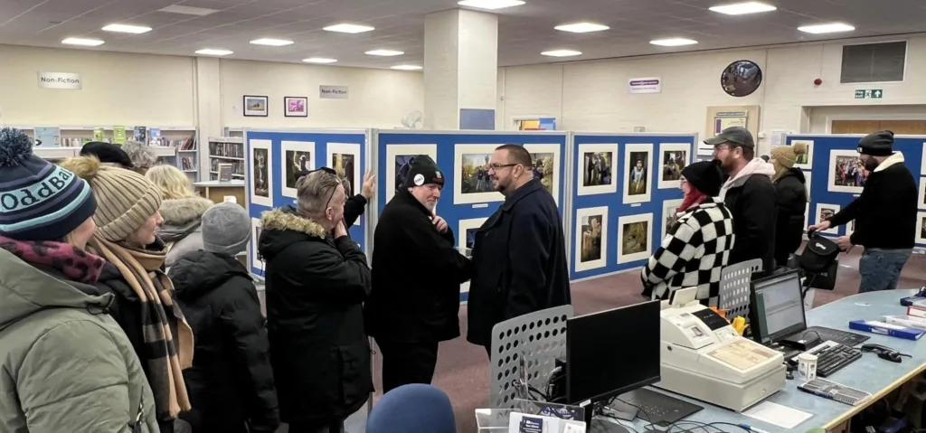 Funding allowed photographer Andy Gutteridge to deliver ‘The Life and Soul of the Straw Bear’, a documentary photographic exhibition at Whittlesey Library celebrating the volunteers who strive to maintain the tradition of the Straw Bear Festival in Whittlesey.