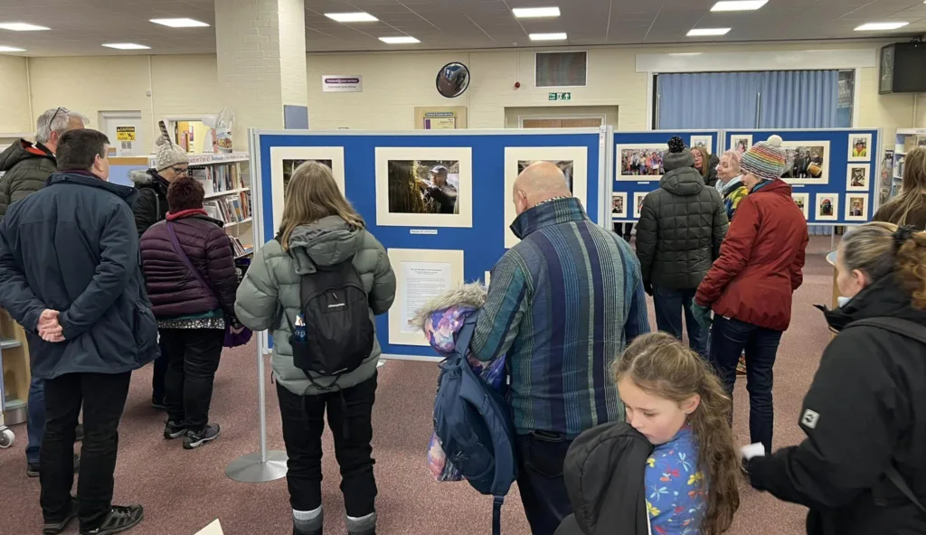 Funding allowed photographer Andy Gutteridge to deliver ‘The Life and Soul of the Straw Bear’, a documentary photographic exhibition at Whittlesey Library celebrating the volunteers who strive to maintain the tradition of the Straw Bear Festival in Whittlesey.