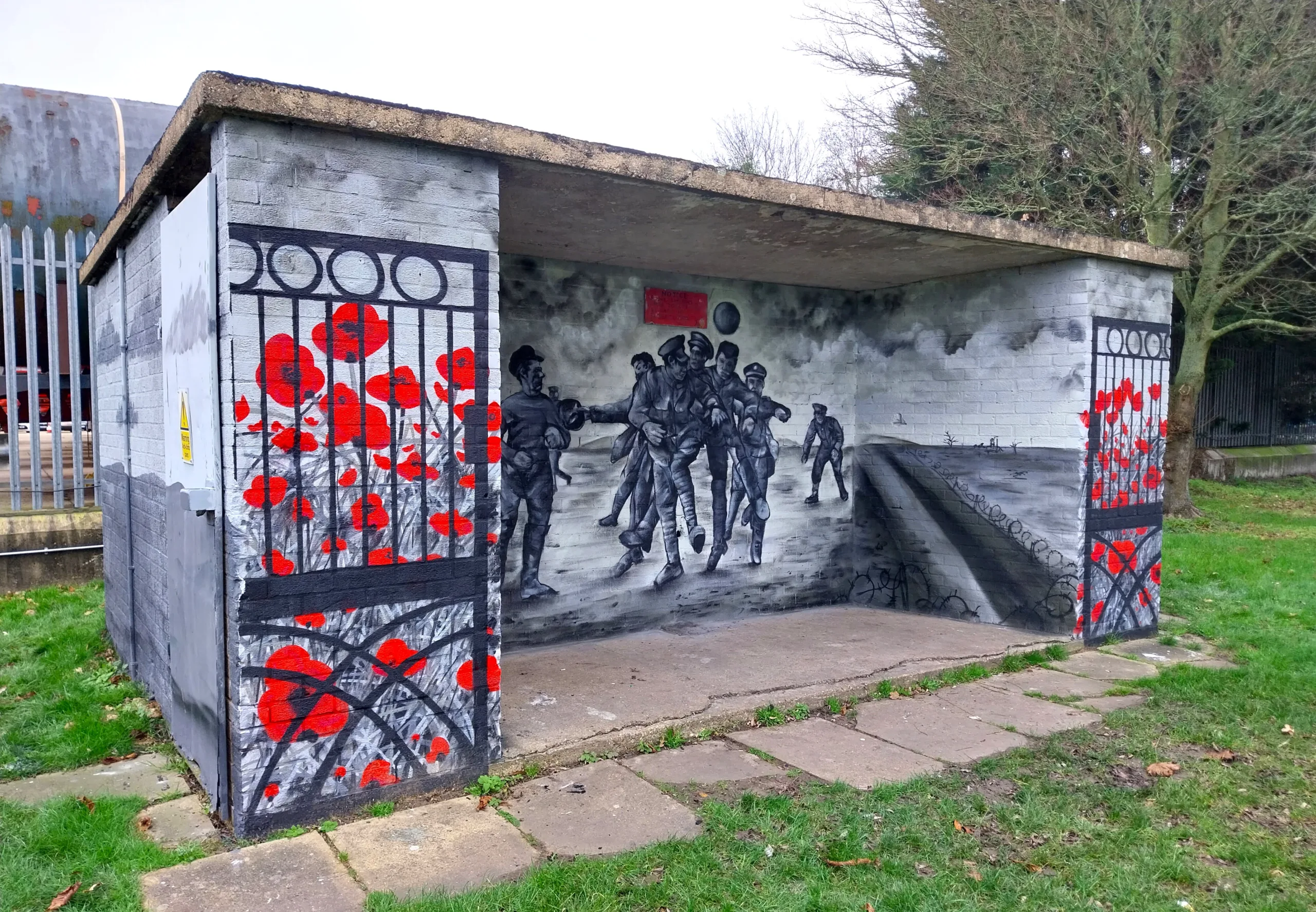 Maureen Davis of Wimblington Parish Council successfully applied for funding to commission a local artist to paint the pavilion and toilet block at the War Memorial Playing Field with graffiti-style murals, and work with young people in the community to see what murals they would like to see.