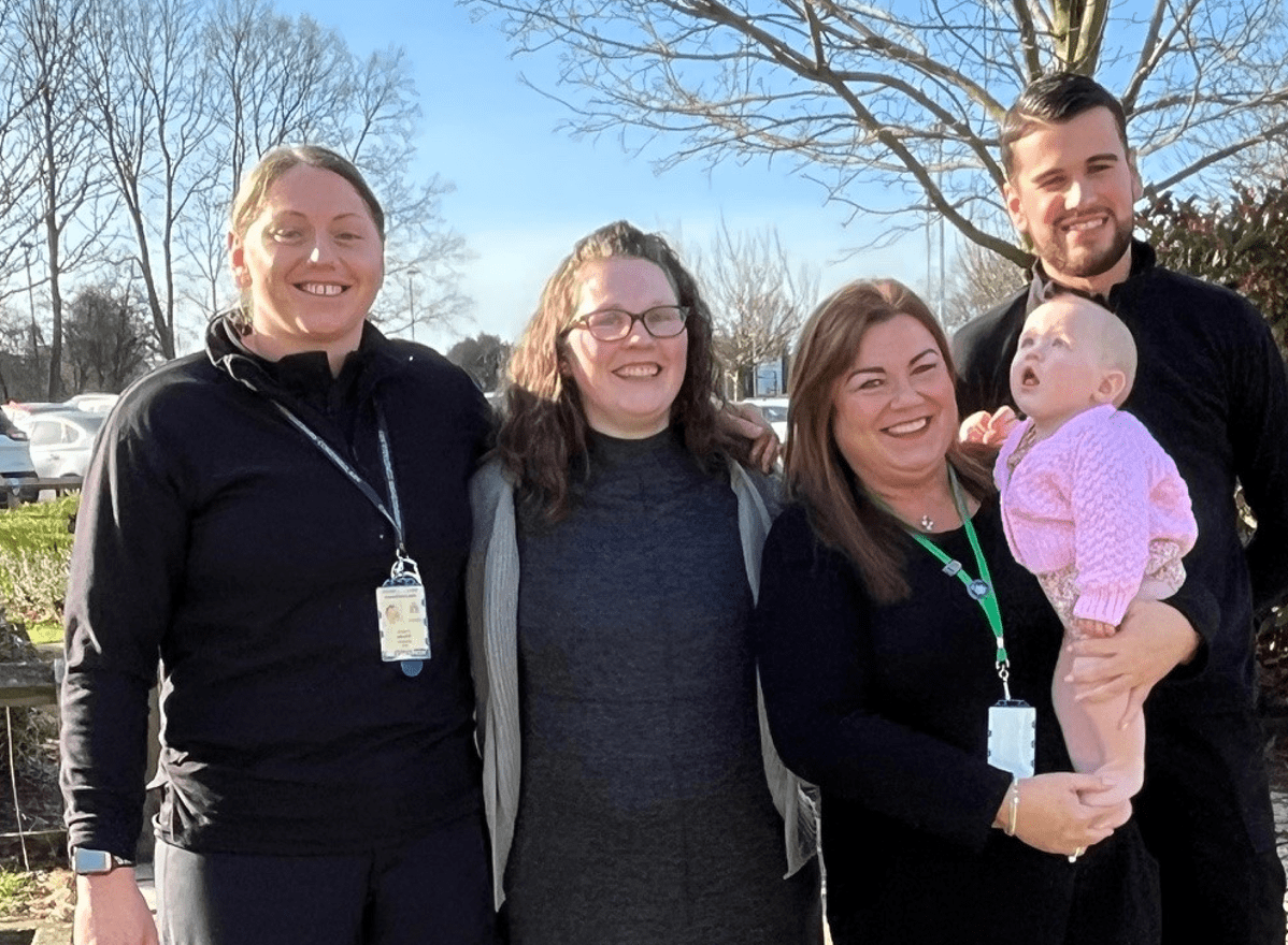 L to R: Barbara, Laura, Hannah, Ivy, and George. PHOTO: Cambridgeshire police