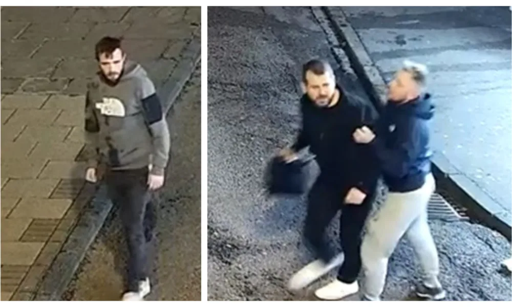 Police have released these CCTV images of the men they would like to speak to in connection with an assault in Cambridge