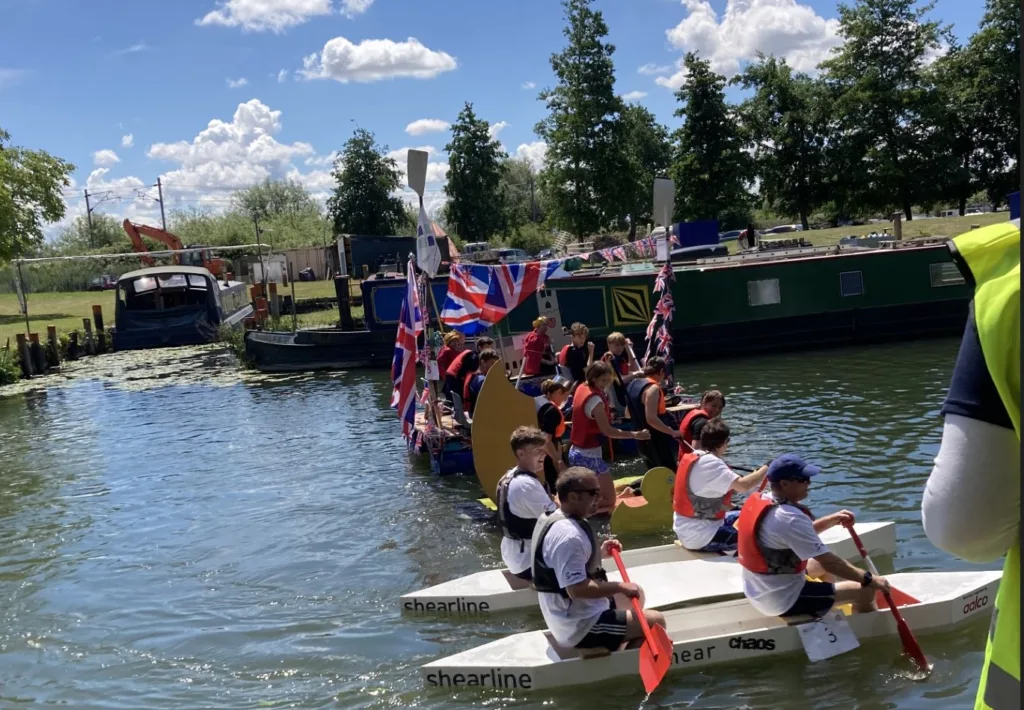 A glimpse of what to expect if you sign up for the Aquafest raft race in Ely on July 7
