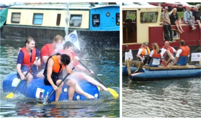 A glimpse of what to expect if you sign up for the Aquafest raft race in Ely on July 7