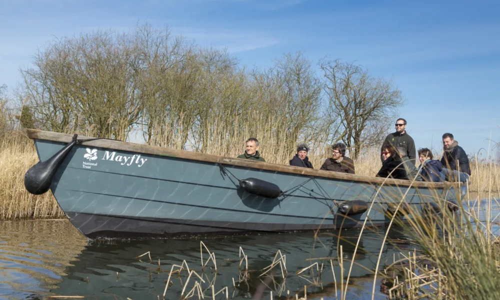 Wicken Fen Nature Reserve in Cambridgeshire is looking for a boat driver and cycle hire supervisor but online critics have complained about the salary on offer Photo: National Trust/John Millar