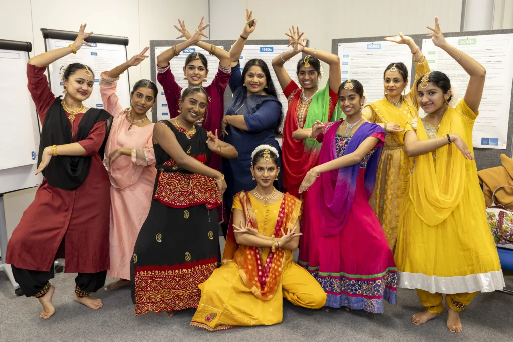 Dancers entertain guests at the 50th anniversary celebrations for South Cambridgeshire District Council. PHOTO: David Johnson