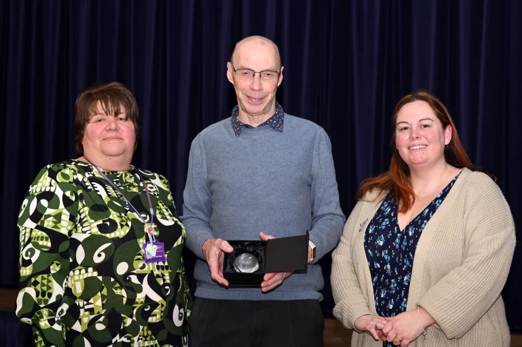 Pride in Fenland Awards nightRunner up in the Individual volunteer category Geoff Howes PHOTO: Fenland Citizen