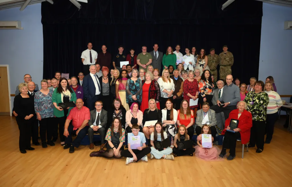 Pride in Fenland Awards nightAll those that were nominated and winners. PHOTO: Fenland Citizen