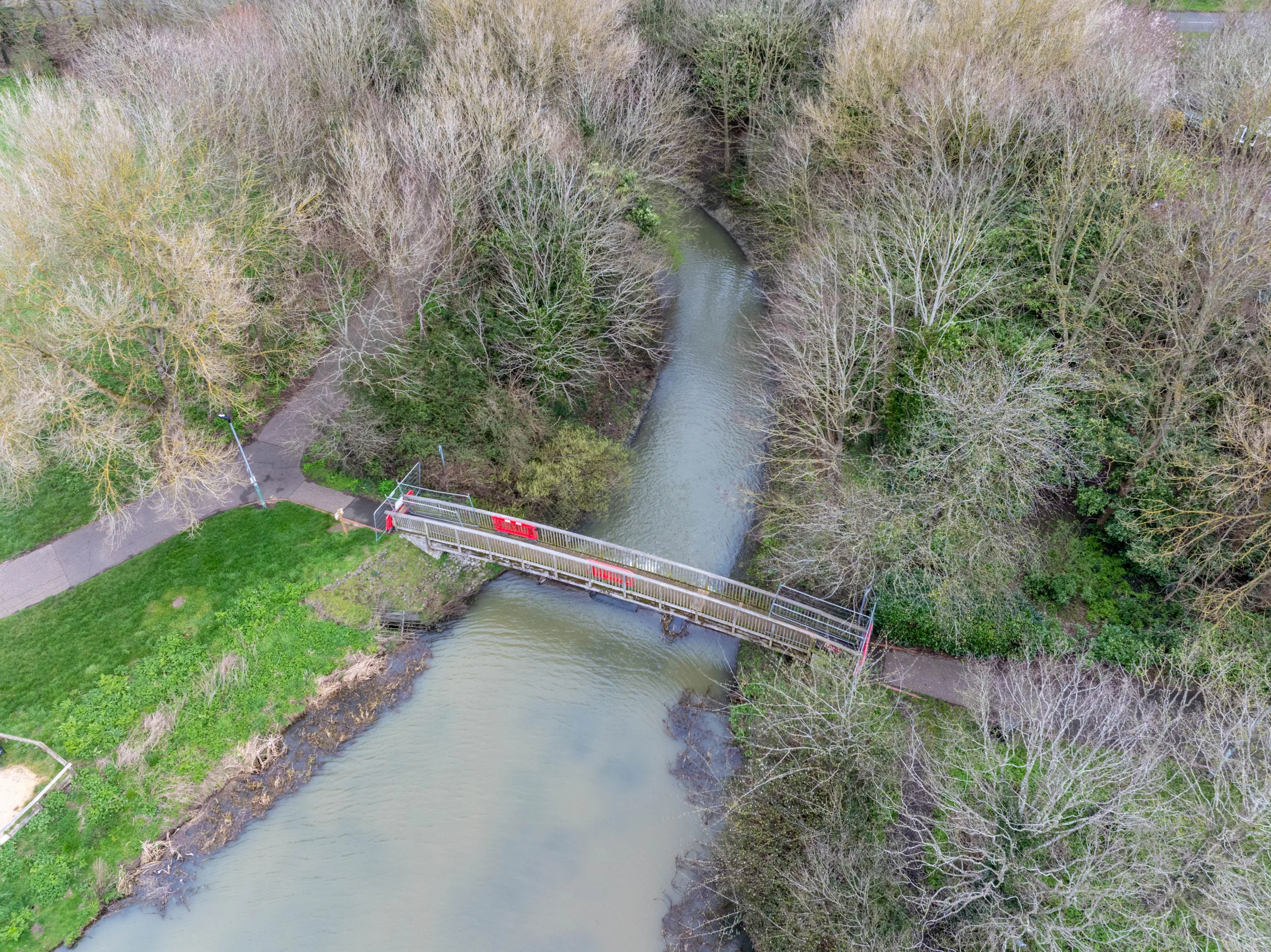 MP Paul Bristow has called for bridges at Cuckoos Hollow, Peterborough, to re-open despite warnings for public safety over their poor condition. PHOTO: Terry Harris