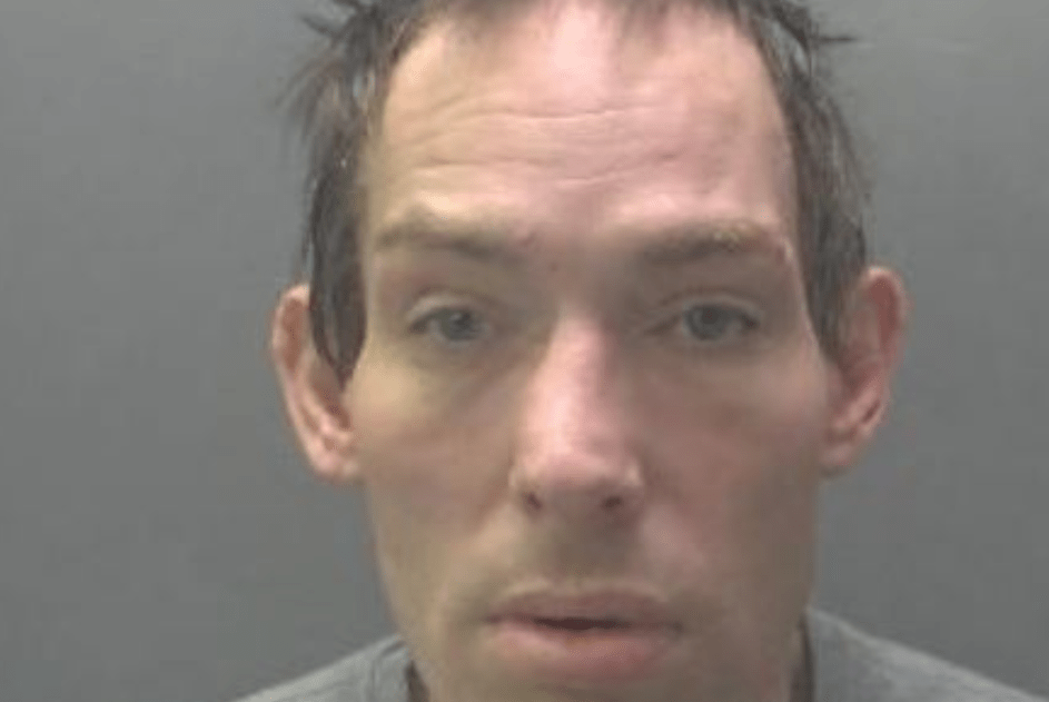 James Brudenell, 42, entered the house in Hinchliffe, Orton Goldhay, Peterborough, through the front door at about noon on 30 January and stole a purse.