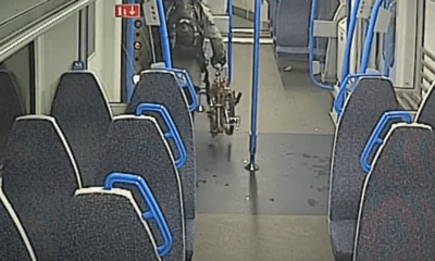 CCTV catches Benjamin Hendy stealing a bike worth £1,400 from a train at Huntingdon rail station.