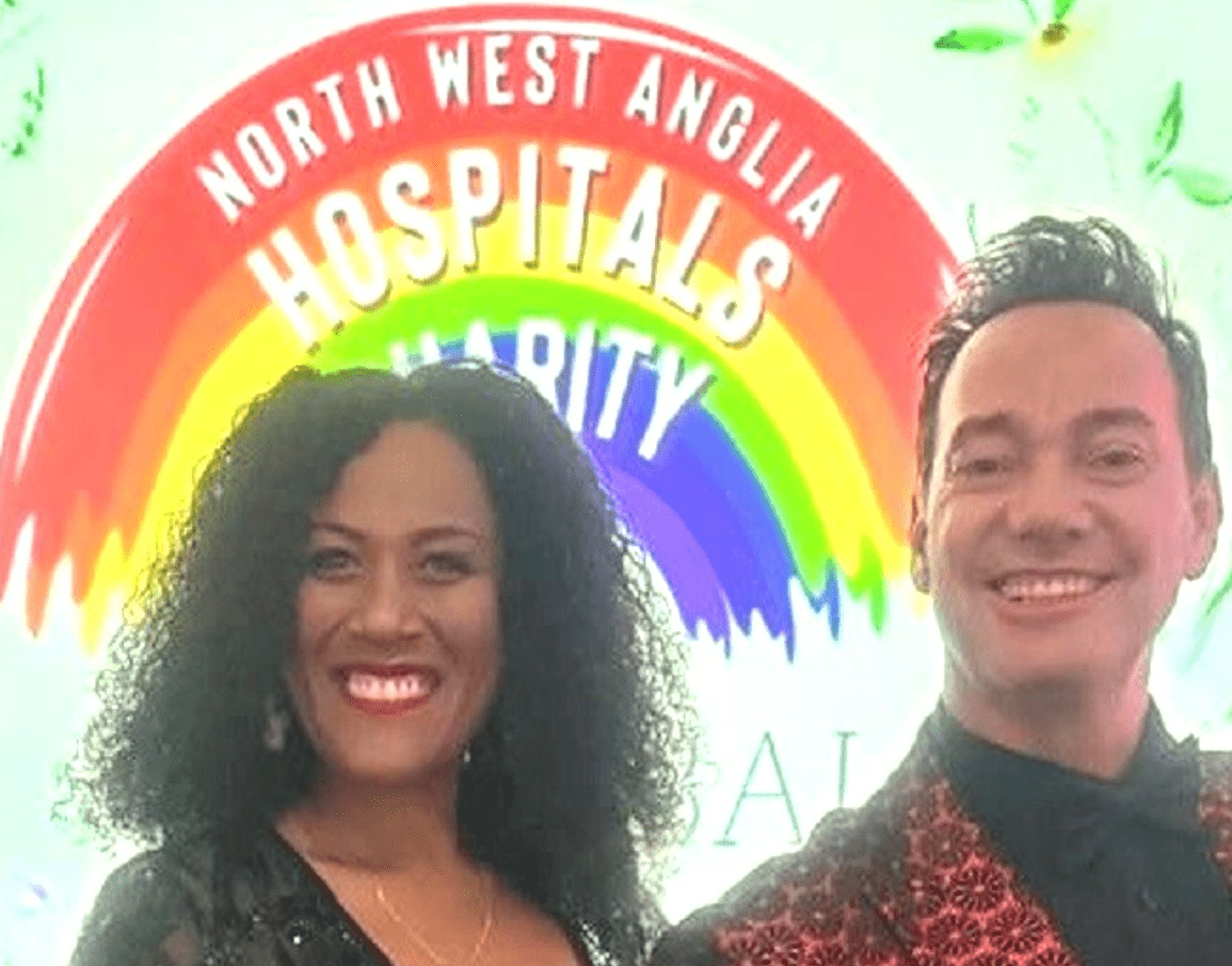 BALL - News for Peterborough and Cambridgeshire News for Peterborough and Cambridgeshire - • Peterborough soul sensation Nicole Lawrence with Craig Revel Horwood