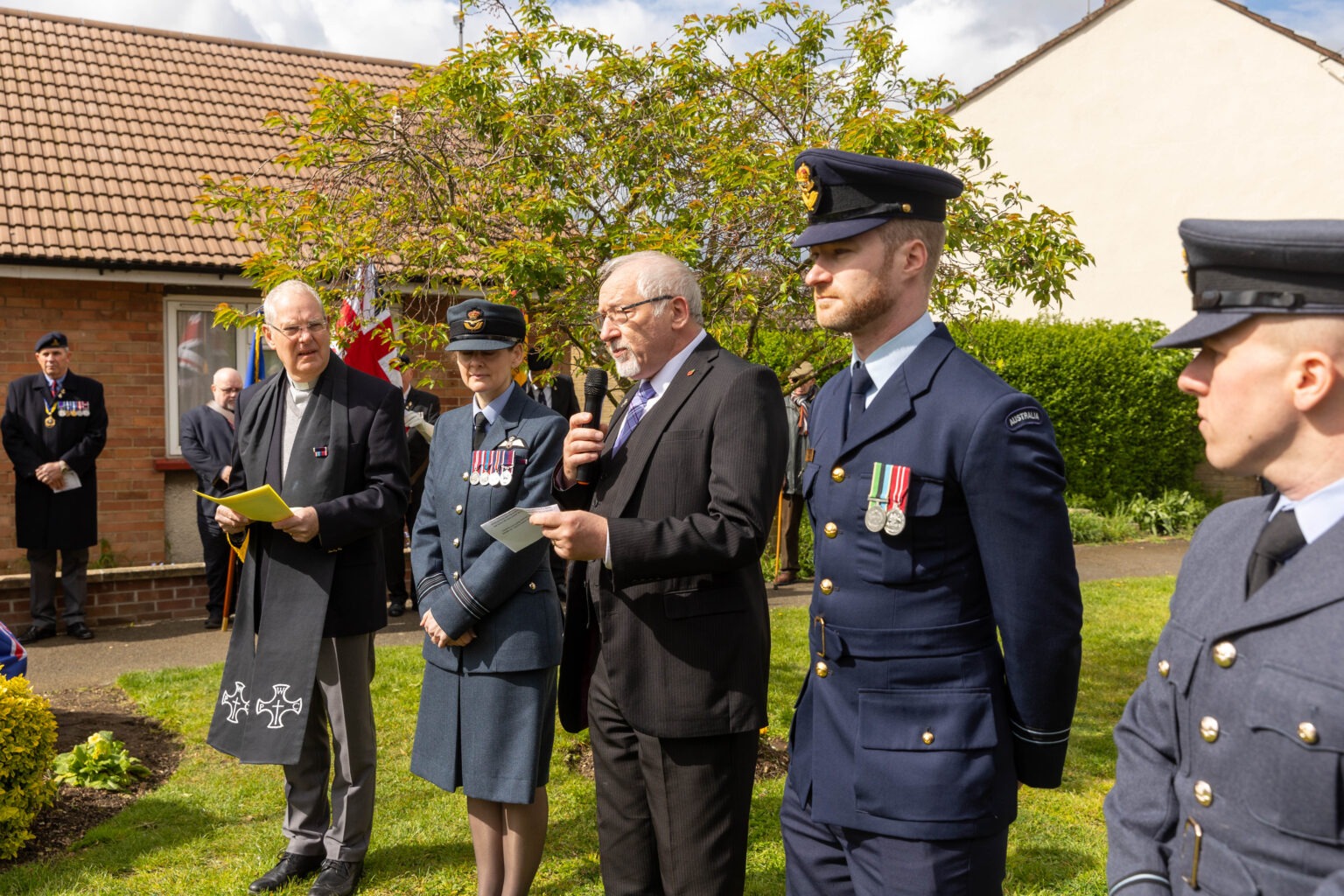 VIDEO Eastrea commemorates 80th anniversary of Lancaster bomber crash