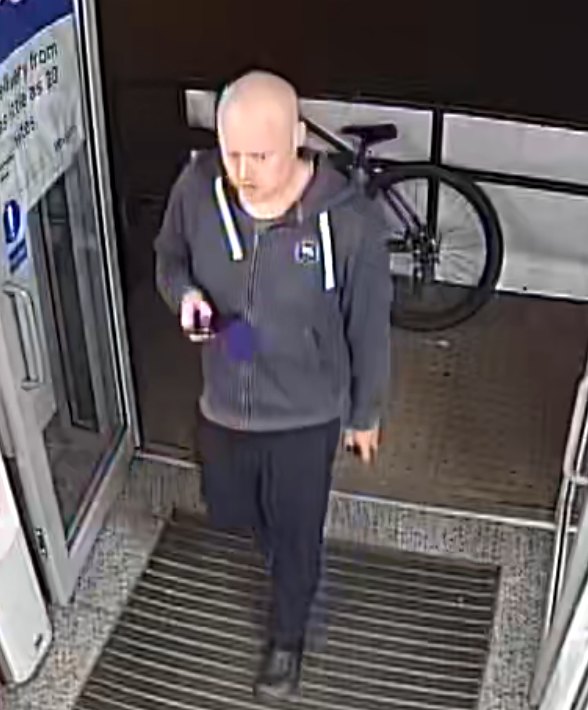 “We want to speak to this man in connection with the theft of a bike outside Tesco on Kirkgate Street, Wisbech on Friday, 12 April,” say police