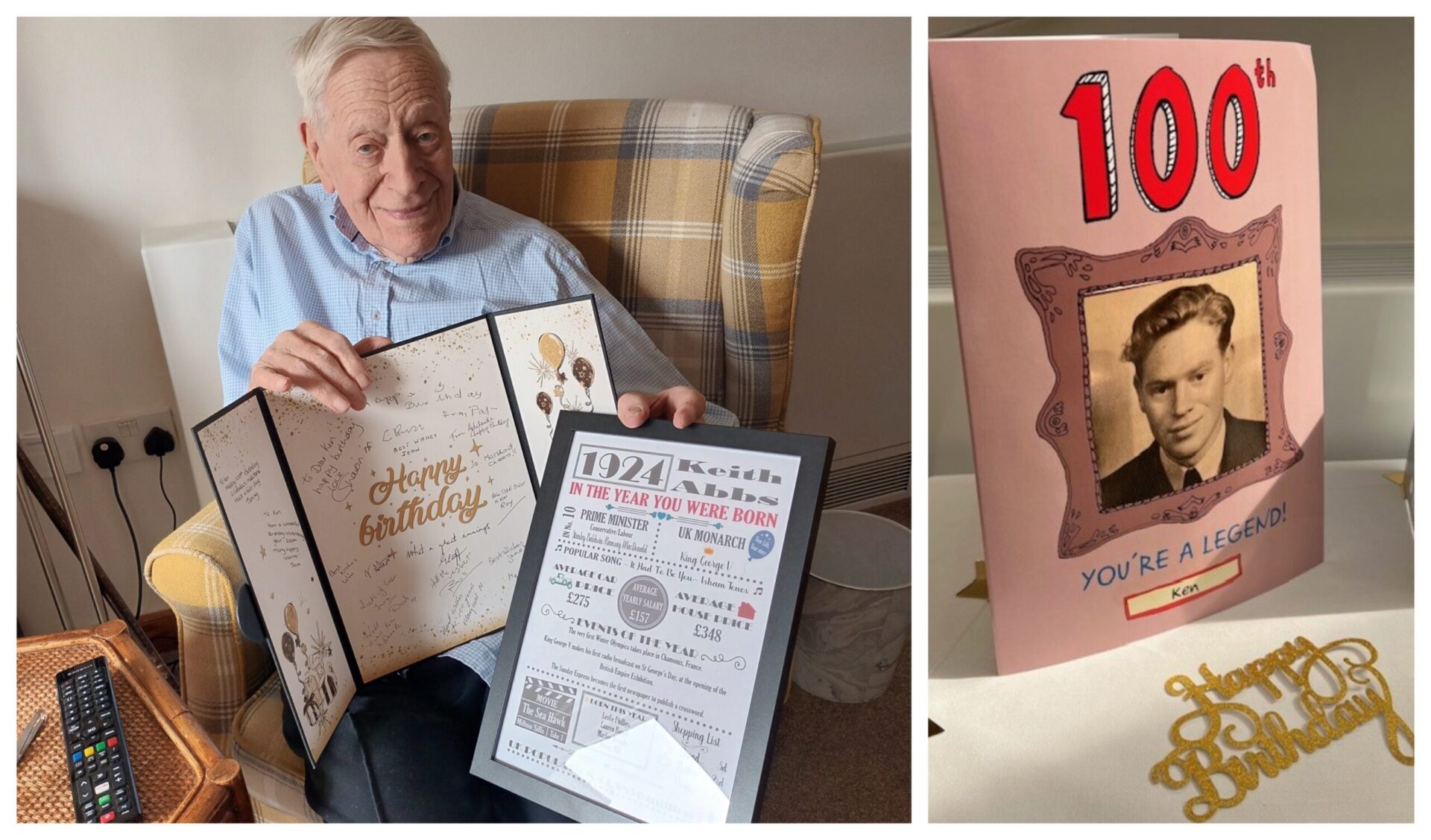 final - News for Peterborough and Cambridgeshire News for Peterborough and Cambridgeshire - Ken Abbs celebrated his 100th birthday at Ness Court, Burwell, a retirement community run by Sanctuary Supported Living