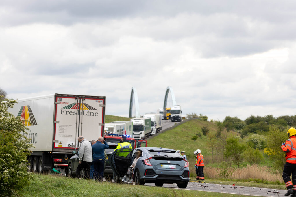 2 die in crash on A16 at Newborough near Peterborough