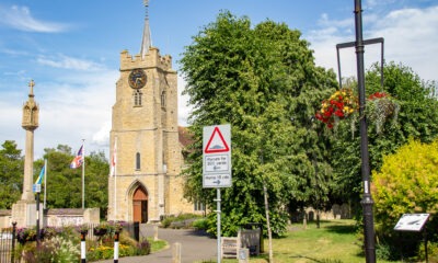 Members of Chatteris in Bloom have been told they must complete a safety course before hanging baskets on 20 lampposts this year. PHOTO: Bav Media