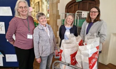 Some of the “amazing volunteers who give so much to serve the Trussell Trust food bank in Chatteris” were the words accompanying this photo posted earlier this month by the parish church.