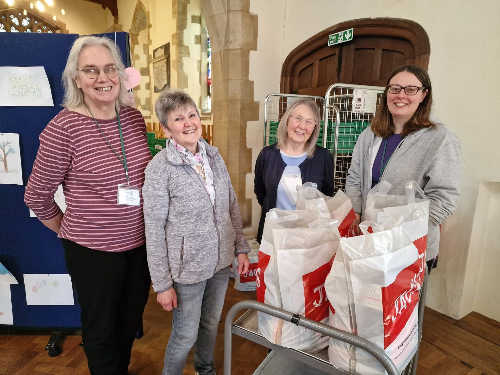 May 2nd - News for Peterborough and Cambridgeshire News for Peterborough and Cambridgeshire - Some of the “amazing volunteers who give so much to serve the Trussell Trust food bank in Chatteris” were the words accompanying this photo posted earlier this month by the parish church.