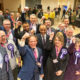 Peterborough First celebrate after the recent city council election PHOTO: Terry Harris