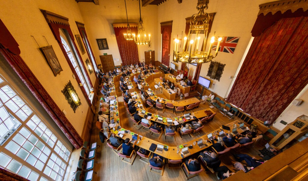 RS10129_ths-21 - News for Peterborough and Cambridgeshire Peterborough Mayor Cllr Marco Cereste has refused to allow a question to be asked at the city council meeting on February 19 about a WhatsApp group that uses the words ‘No Retards’ and had prominent Conservatives as members of it.
