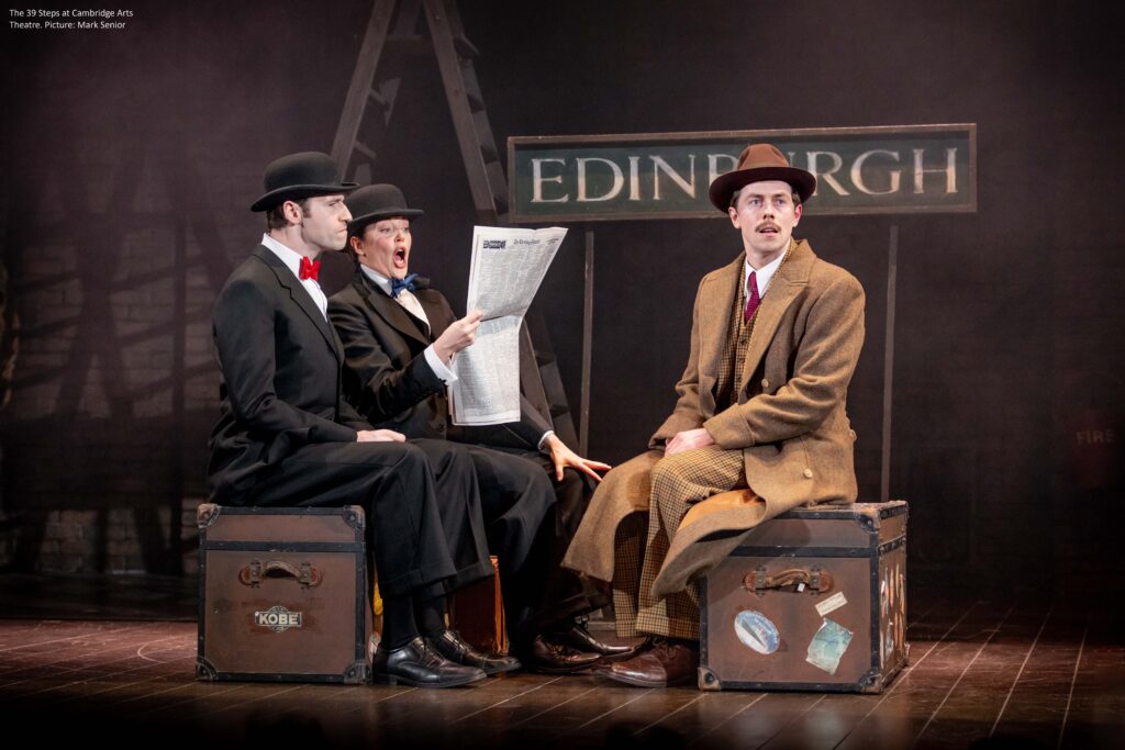 The 39 Steps is at Cambridge Arts Theatre until Saturday, May 11