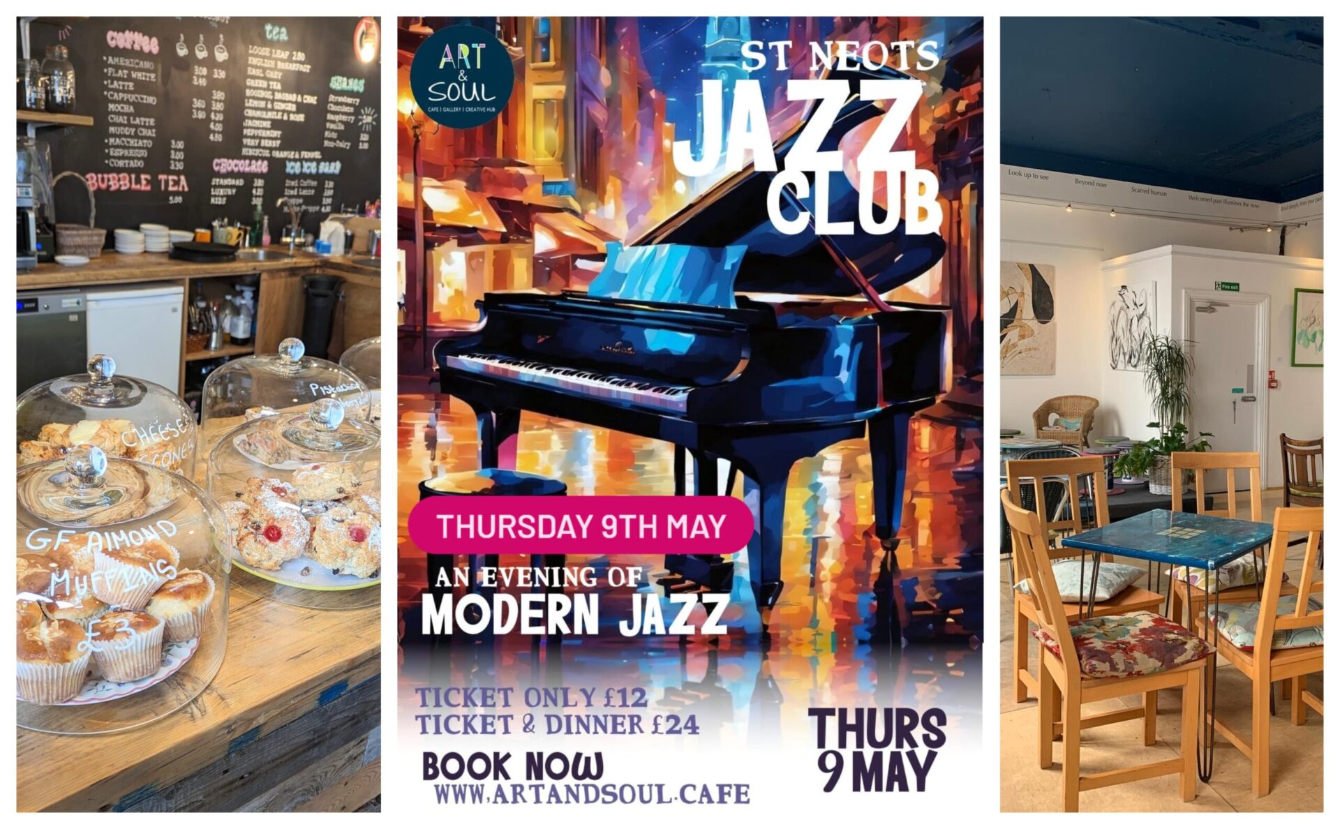 cafe final - News for Peterborough and Cambridgeshire News for Peterborough and Cambridgeshire - Art & Soul café in New Street, St Neots, set to close