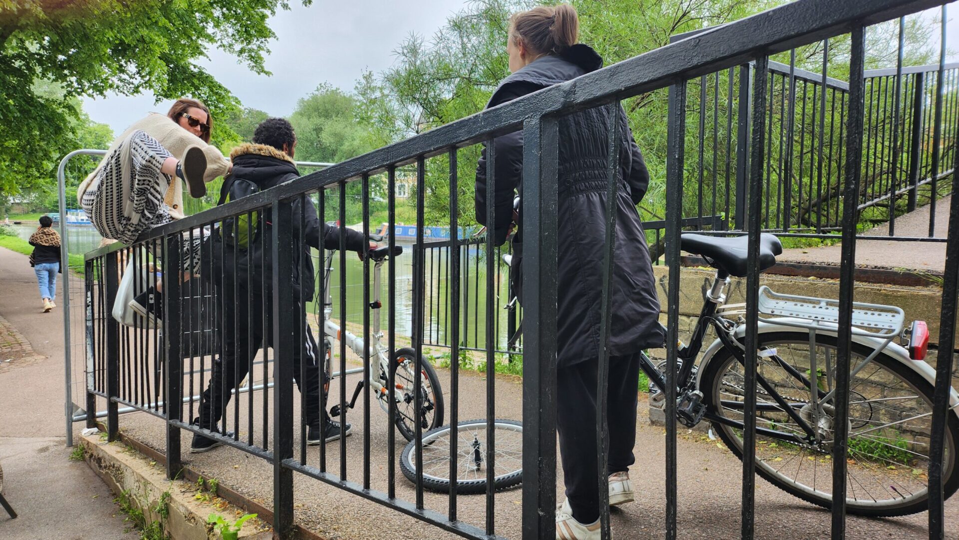 cam 1 - News for Peterborough and Cambridgeshire News for Peterborough and Cambridgeshire - Jesus Green Lock footbridge (above) has reopened, to the delight of residents and Cambridge Beer festival goers. PHOTO: Camcycle