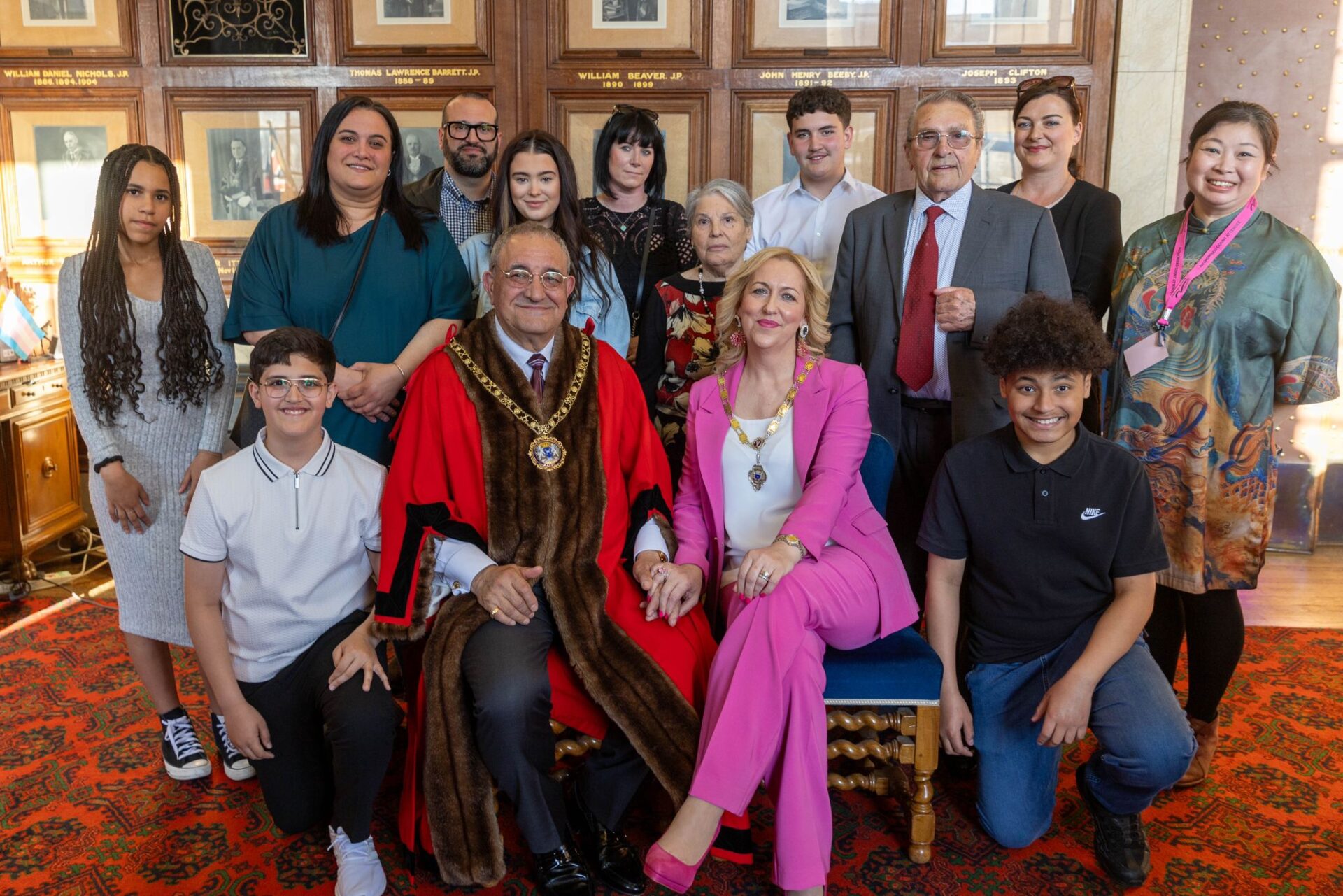 cereste - News for Peterborough and Cambridgeshire News for Peterborough and Cambridgeshire - Cllr Marco Cereste, surrounded by family and friends, is believed to be the first person of Italian ethnicity to be elected mayor of a British city. PHOTO: Terry Harris