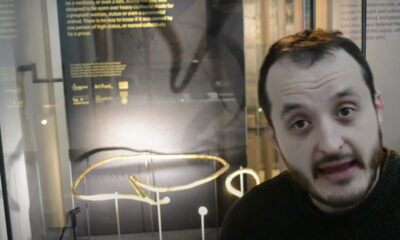 Phil from Ely Museum explains the gold torc in a ‘history for home’ video made for YouTube 3 years ago