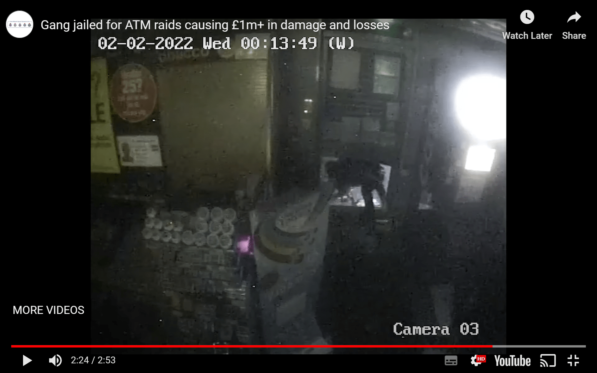 WATCH: Criminal gang jailed for £600,000 raids including £93,000 Peterborough burglary