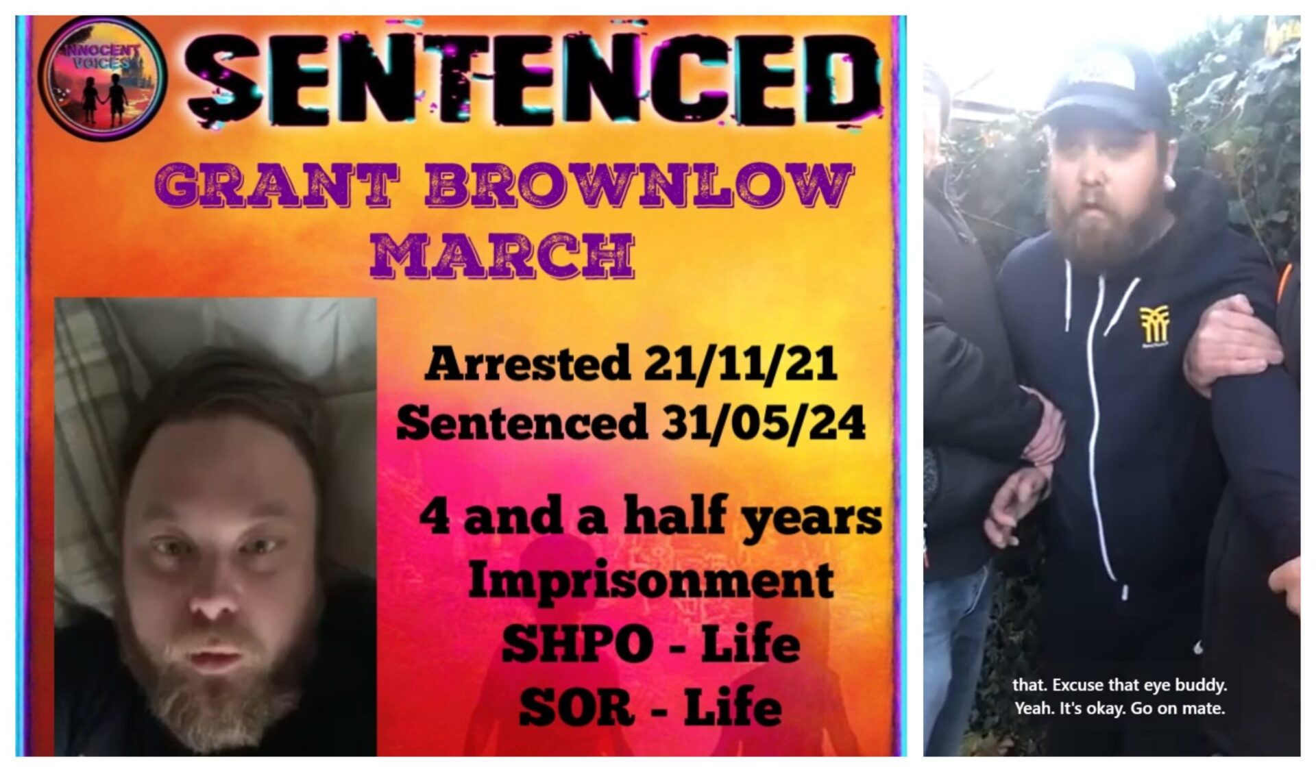 main grant - News for Peterborough and Cambridgeshire News for Peterborough and Cambridgeshire - Sexual predator Grant Brownlow of March, Cambridgeshire, was jailed for four and a half years, to serve half with the remaining term on licence. He will be on the Sex Offenders Register for life and given a Sexual Harm Prevention Order.