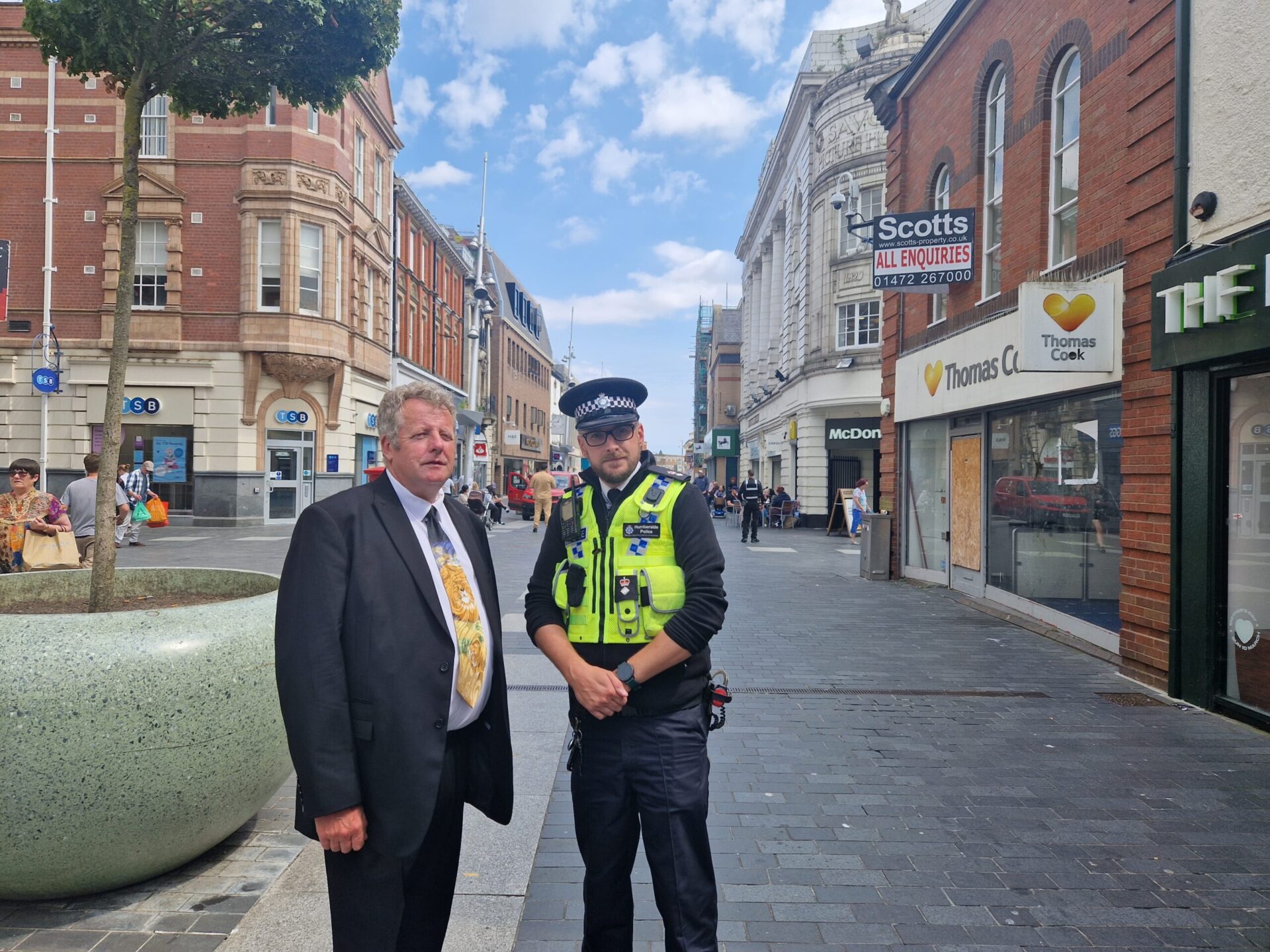 Cllr Shepherd and Chief Supt Paul French 2 - News for Peterborough and Cambridgeshire News for Peterborough and Cambridgeshire - Cllr Shepherd and Chief Supt Paul French