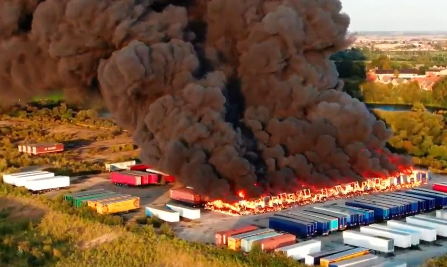 hotpoint fire main - News for Peterborough and Cambridgeshire News for Peterborough and Cambridgeshire - Fire fighters were called at about 7pm on 29 August 2019 with reports of the blaze at Hotpoint in Celta Road. Damage was caused to 48 trailers. No one was injured during the incident.