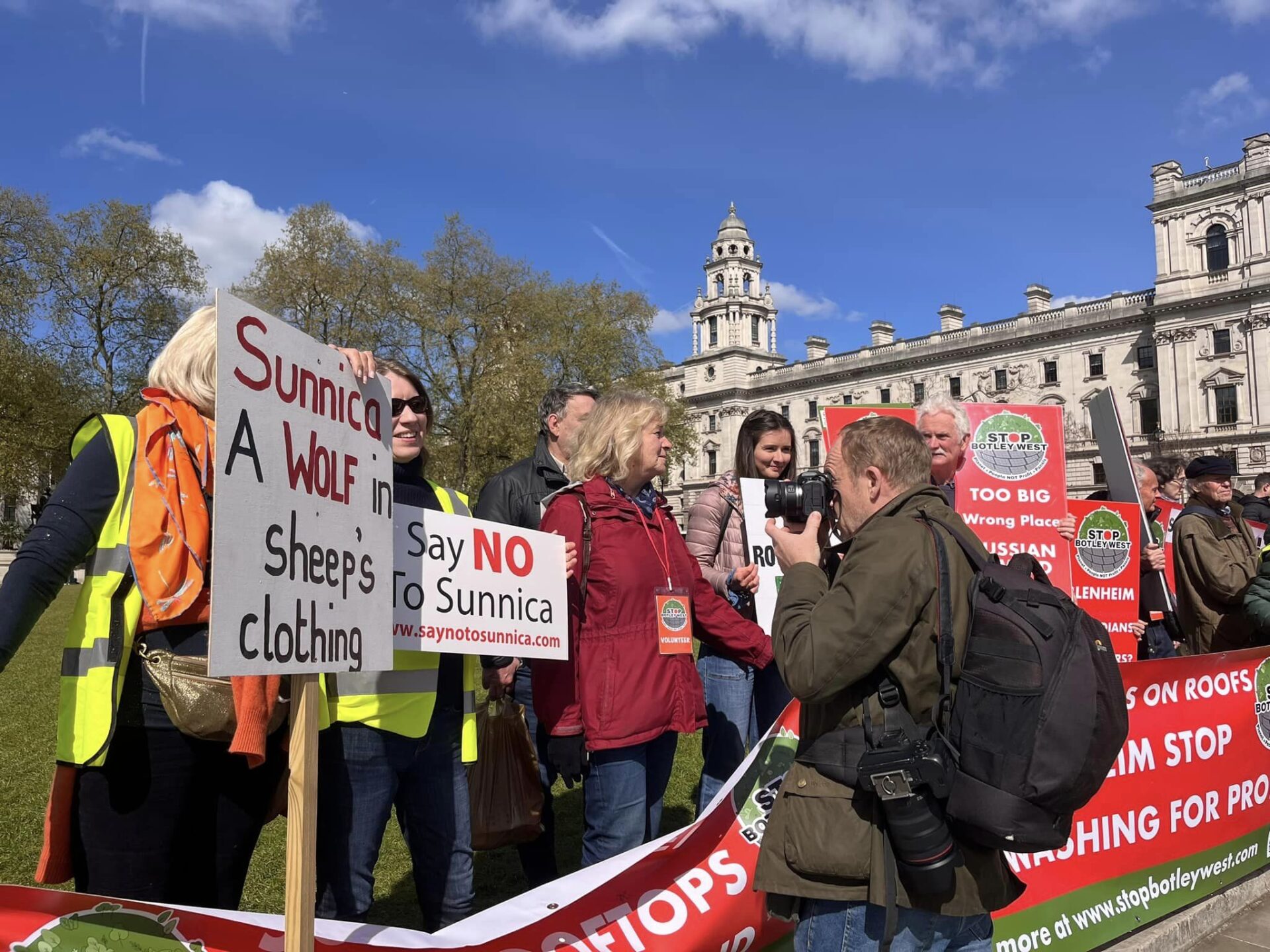sunnica - News for Peterborough and Cambridgeshire News for Peterborough and Cambridgeshire - Say NO to Sunnica campaign group has mounted a massive effort to stop the solar farm PHOTO: Say NO to Sunnica