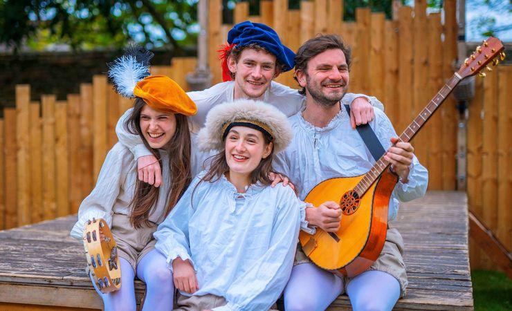 Three Inch Fools lute - News for Peterborough and Cambridgeshire News for Peterborough and Cambridgeshire - Three Inch Fools: Four actors will play some 50 different parts with some very quick changes. As the company founder and producer James Hyde says: “They will be very fleet of foot.”
