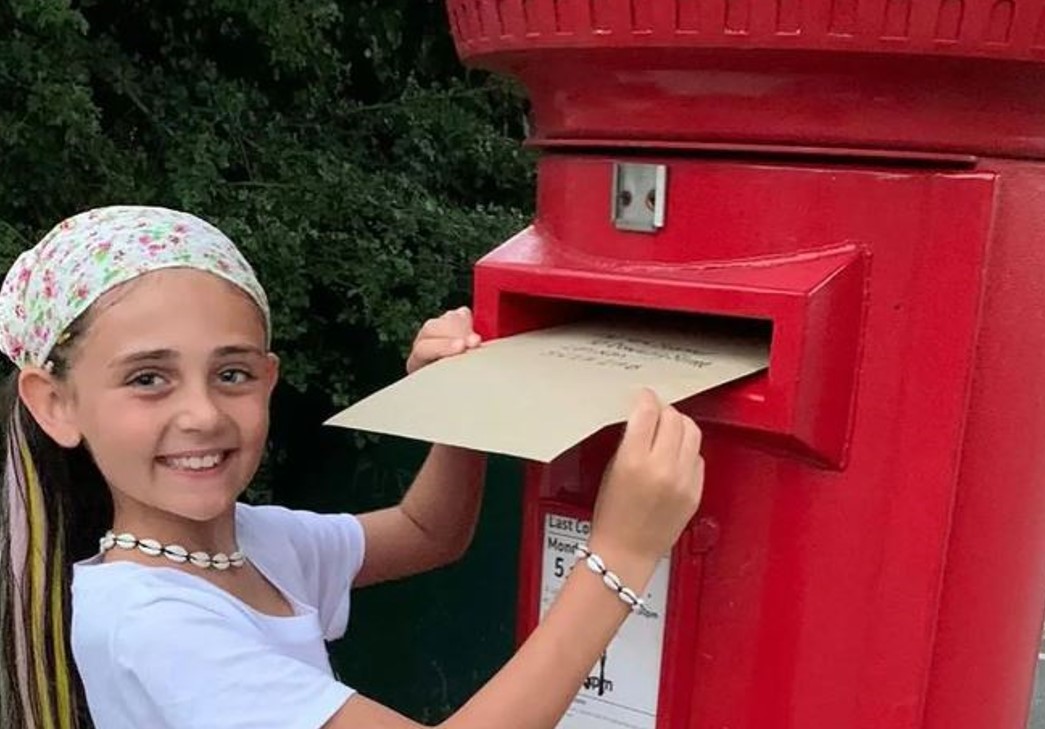 isabelle 2 - News for Peterborough and Cambridgeshire News for Peterborough and Cambridgeshire - Isabelle posting letter to Prime Minister Keir Starmer to ask for his help