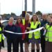 Milton Road CYCLOPS ribbon cutting - News for Peterborough and Cambridgeshire News for Peterborough and Cambridgeshire - GCP chair Cllr Elisa Meschini cut a ribbon to mark the completion of the new Cycle Optimised Protected Signals (CYCLOPS) junction at Milton Road/King’s Hedges Road on Friday