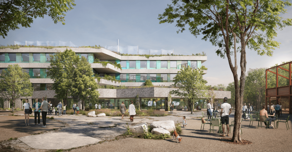 mission - News for Peterborough and Cambridgeshire Totalling 1,000,000 sq. ft of gross internal area (GIA) across 7 buildings, the scheme’s design has been led by master planners Hawkins\Brown in collaboration with other design practices. Images of the planned scheme from Hawkins\Brown