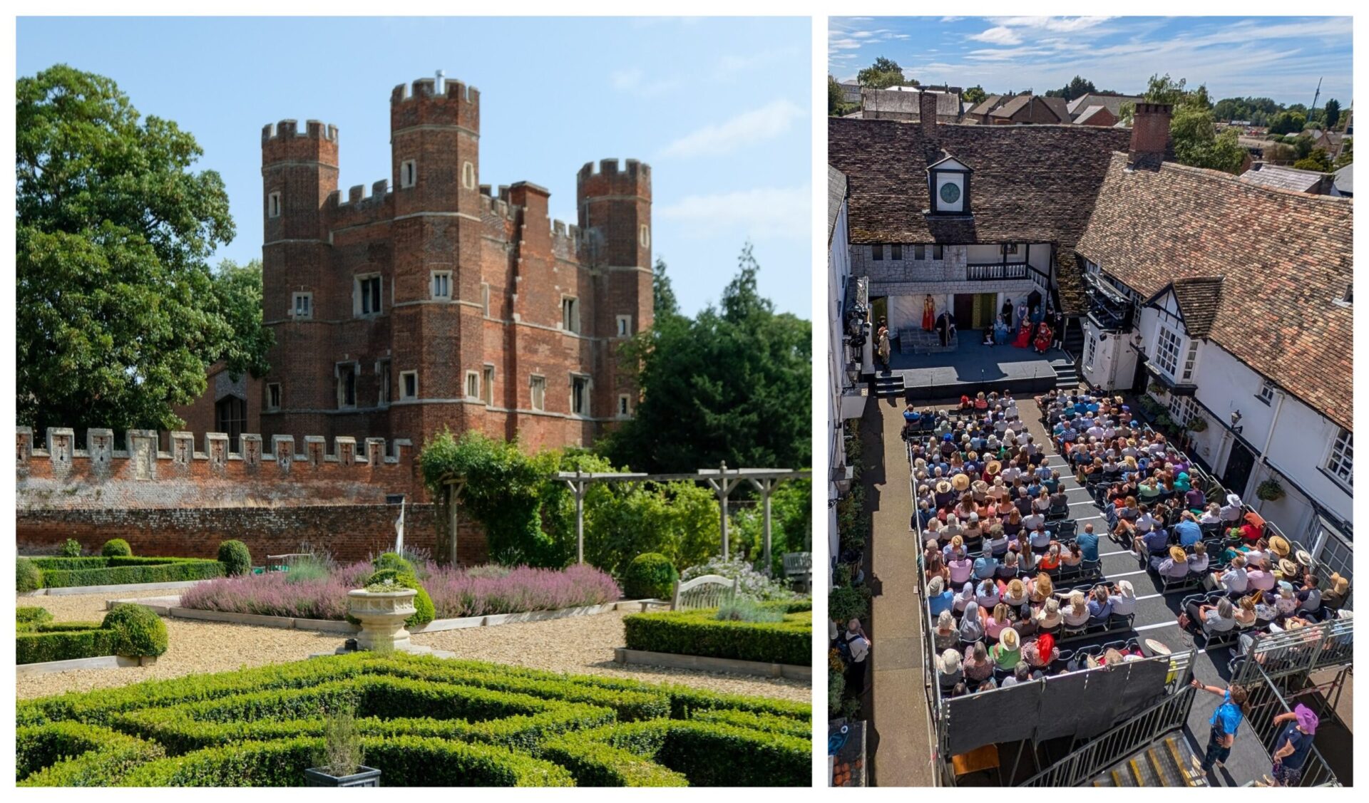 shakes main - News for Peterborough and Cambridgeshire News for Peterborough and Cambridgeshire - Home to Shakespeare at The George since 1959 (right) it will be, going forward, ‘Shakespeare at the Towers’ in Buckden.