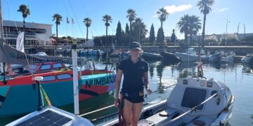 Having completed her final phase of training in Portugal, Zara departed from Lagos on the Portuguese Algarve today (27th October) at 09:26 UTC.