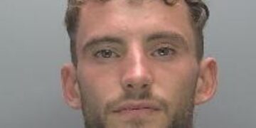 Napier, of Rectory Close, Great Paxton, punched the 27-year-old victim in Market Square, St Neots, at 3am on Saturday, 19 March, 2022