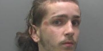 Ruben Lopes Roque, 20, was seen driving erratically before crashing into two parked cars at Haddon Services, off the A1 (M), near Peterborough, at about 12.30pm on Saturday, 29 June