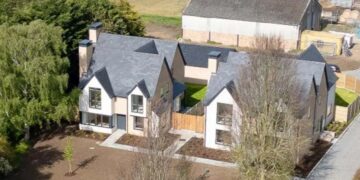 This Land is offering for sale The Acacias, two detached houses in the village of Landbeach, close to Cambridge