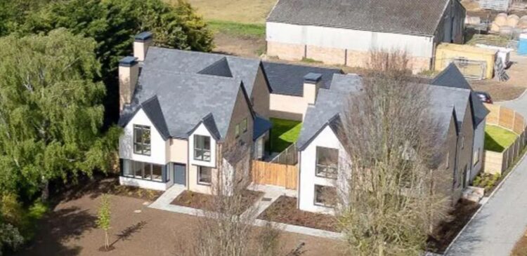 News for Peterborough and Cambridgeshire - This Land is offering for sale The Acacias, two detached houses in the village of Landbeach, close to Cambridge