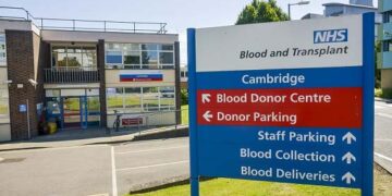 Cambridge Donor Centre at Addenbrooke’s Hospital has around 250 appointments still available this week alone, plus hundreds more over the coming weeks.