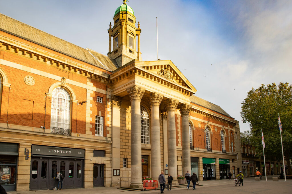 City Centre - News for Peterborough and Cambridgeshire Peterborough City Council where 3 arrests have been made in connection to allegations of misconduct in public office. PHOTO: Terry Harris