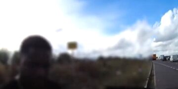 Moment of reckoning for drink driver caught with more than four times the legal limit. He was stopped on the A14 in Cambridgeshire
