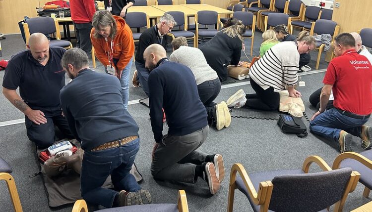 News for Peterborough and Cambridgeshire - One of the sessions promoted by Cambridgeshire Fire and Rescue to support Restart a Heart Day Photo: Cambs fire and rescue