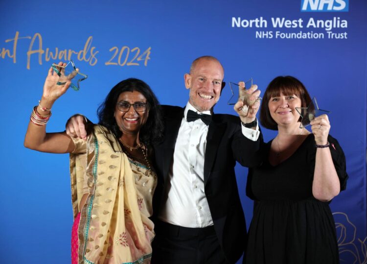 News for Peterborough and Cambridgeshire - North West Anglia NHS Foundation Trust honoured many of its staff and volunteers at the annual Outstanding Achievement Awards held at Peterborough Cathedral. Trophies were presented in a number of coveted categories, which recognised individuals and teams from Peterborough City, Hinchingbrooke and Stamford & Rutland Hospitals