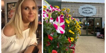 Melanie Gowler (pictured) was a popular and hard working figure at Skylark where she was outside catering manager and known by thousands who visited the centre and weekly car boot sale.
